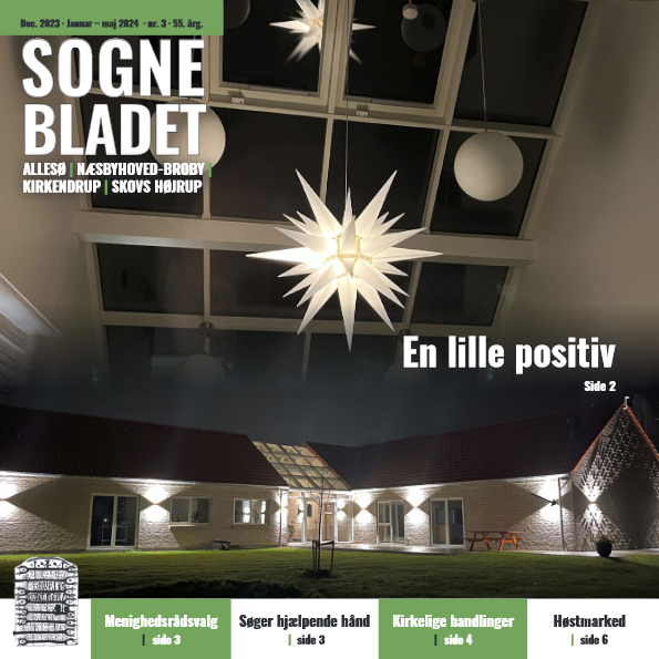 Forsiden til Sogneblad nr. 3